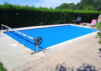 Cobertor solar para piscina